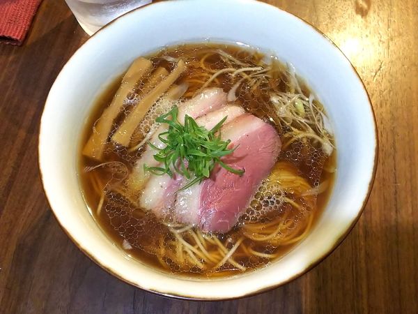 「鴨そば　1000円」@らぁめん鴇の写真