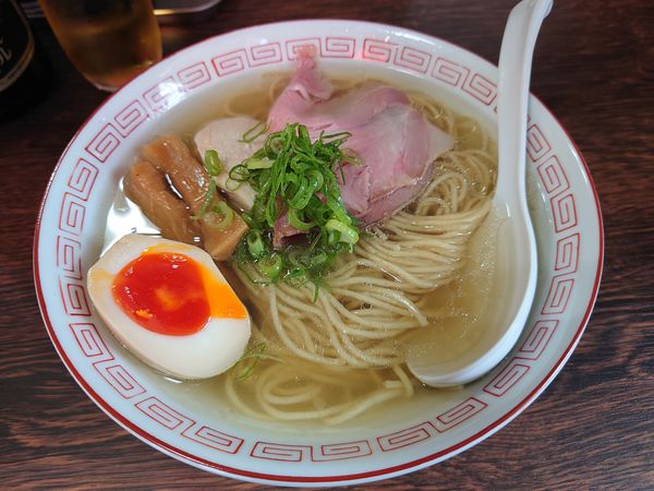 「塩らぁ麺500円(オープン価格)」@らぁ麺 大金星の写真