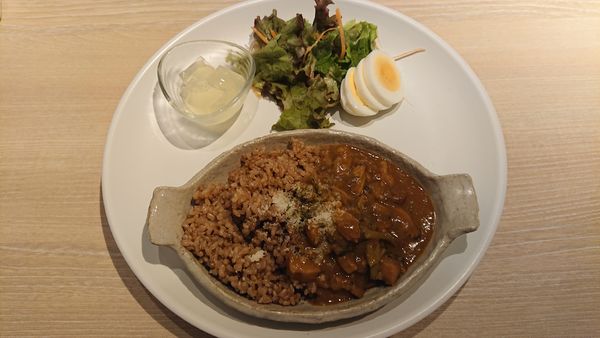 「（ランチ）糀カレー　５００円」@発酵料理 麹蔵極の写真