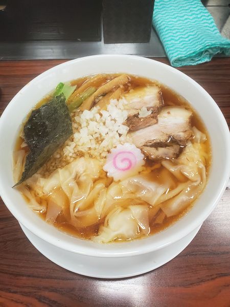 「わんたん麺」@らーめん まる幸の写真