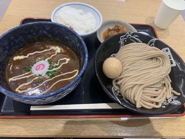 「濃厚カレーつけ麺追い飯セット」@松戸富田麺桜の写真