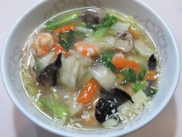 「エビそば（860円）」@中国四川料理 鴻園の写真