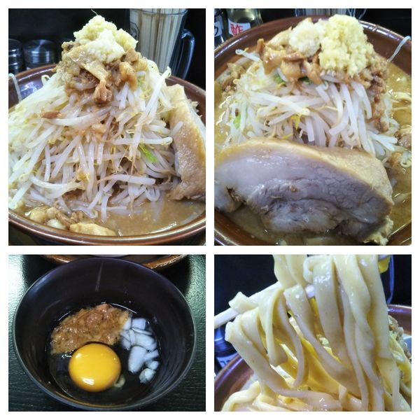 「ラーメン+麺増し+麺増し+味噌」@僕との麺の写真