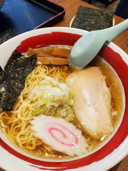 「中華そば」@札幌海老麺舎 えん 横浜店の写真