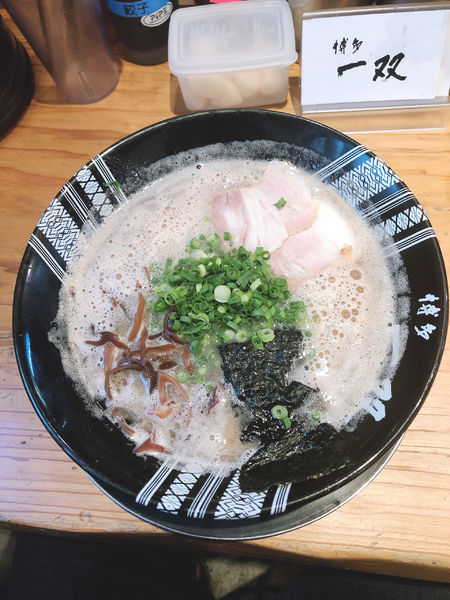 「ラーメン」@博多一双 祇園店の写真