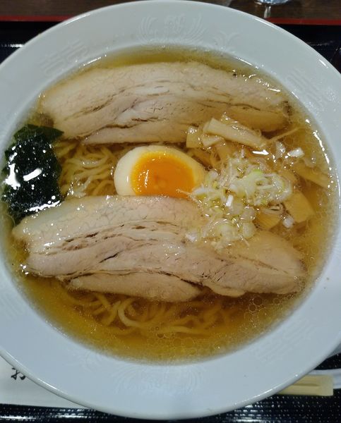 「昔ながらの佐野らーめん 650円」@あーと館の写真