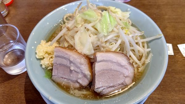 「大麺(ニンニク有)」@らぁめん大山 中里店の写真