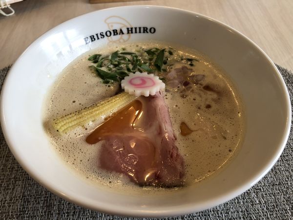 「濃厚えびそば　￥９５０」@えびそば 緋彩の写真