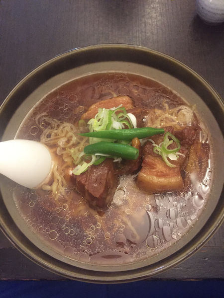 「角煮ラーメン」@手打ちらーめん たかせの写真