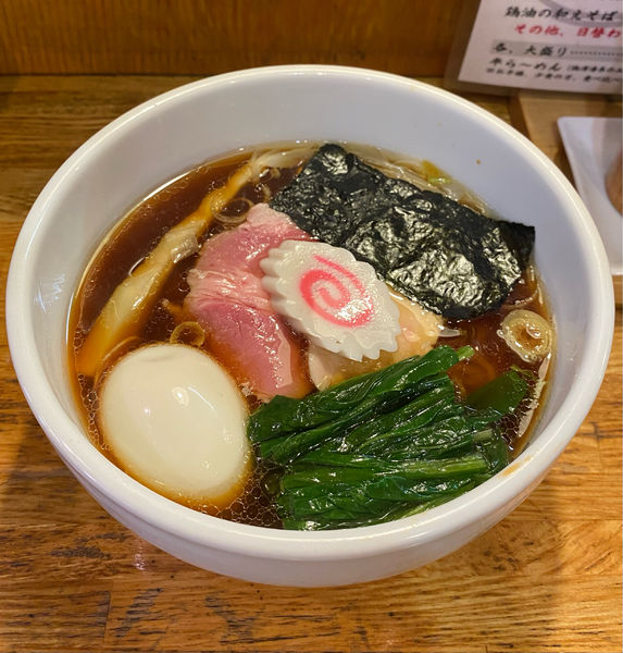 「限定・9月の中華そば〜節系清湯〜¥1000」@麺庵 小島流の写真