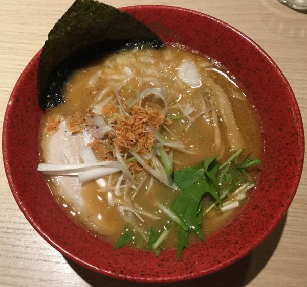 「海老そばガツン 780円」@えびそば えび助の写真