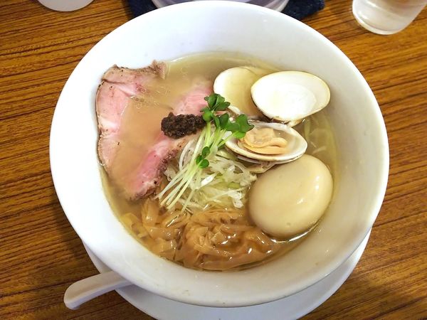 「蛤そば（塩）　900円」@麺屋壱心の写真