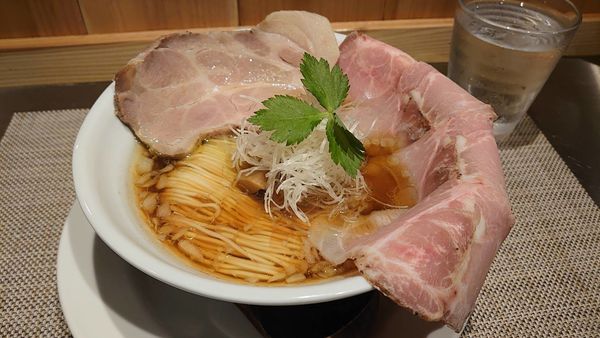 「豚醤油そば(並)」@成城青果の写真