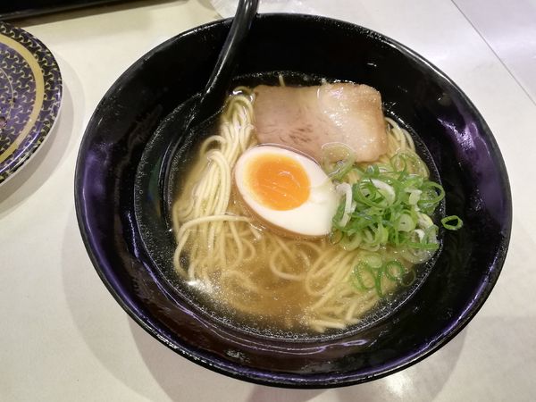 「貝節塩ラーメン　期間限定」@はま寿司 川越上寺山店の写真