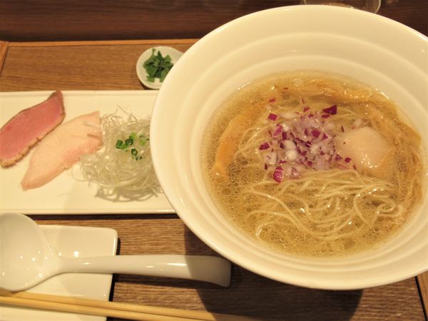 「帆立白醤油そば（1,200円）」@麺処 に志のの写真