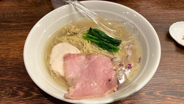 「貝出汁塩そば」@貝出汁 中華そば 竹祥の写真