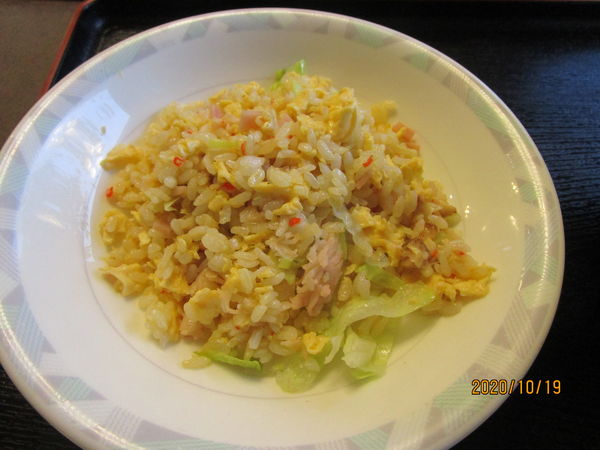 「ランチSetA：炒飯と担々麺 1,000円」@四川菜苑の写真