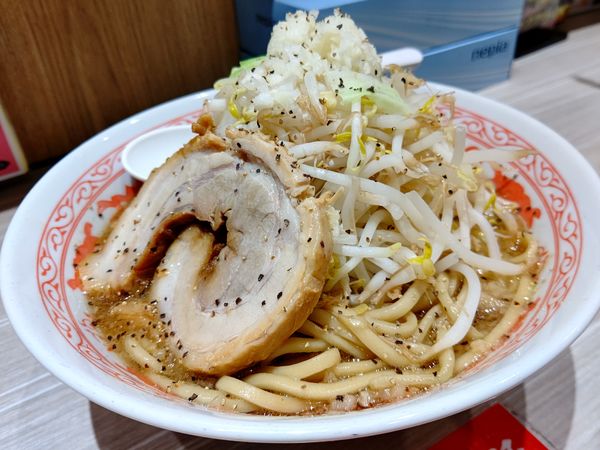 「ブタ二郎らーめん(並盛・250g)840円→0円」@高崎青春ブタ二郎の写真