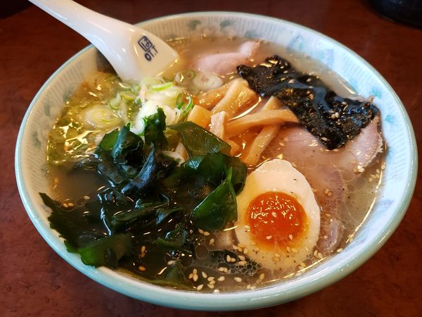 「塩チャーシューメン」@青竹手打ちラーメン 桐生宿の写真