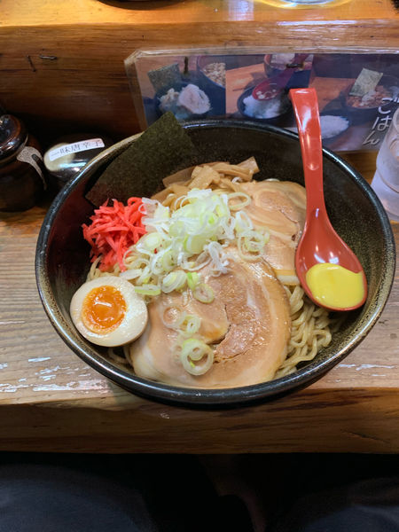 「油そば」@つけ麺・らあめん 竹屋の写真