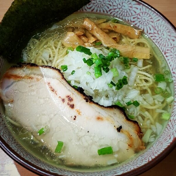 「淡麗和牛そば（塩）７３０円」@麺や 虎ノ道の写真