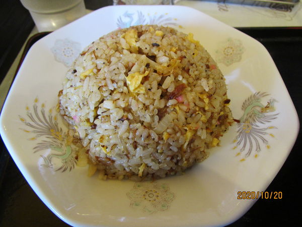 「チャーハン半ラーメンSet 750円」@麺 三福の写真