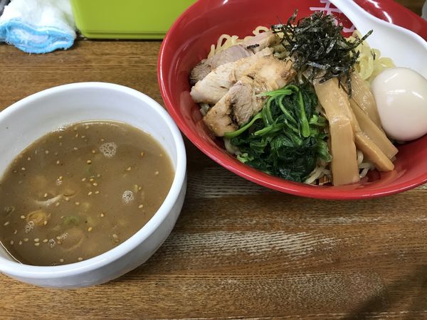 「つけ麺（大盛）」@らーめん 赤坂屋の写真