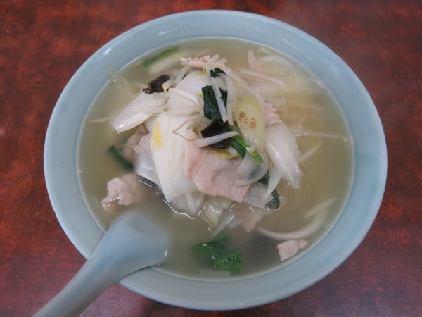 「湯麺：737円」@正華 花畑店の写真