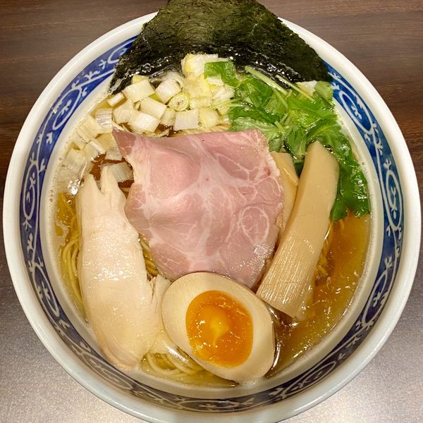 「白醤油煮干しそば ¥760円」@寿製麺 よしかわ 西台駅前店の写真