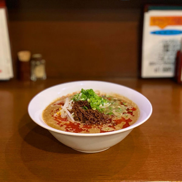 「坦々麺（メニューママ）」@花鳥風月の写真