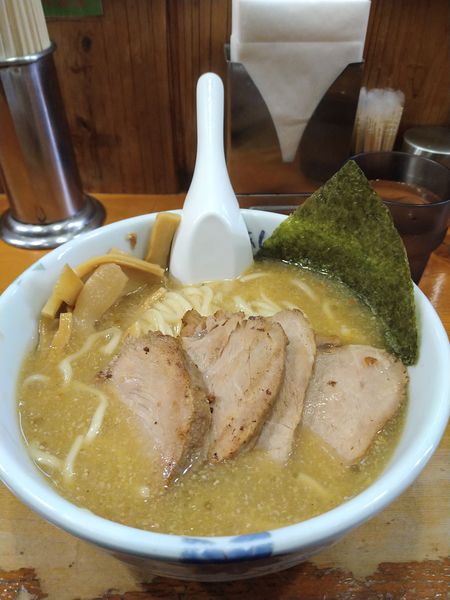 「焼豚新みそ」@麺や 阿闍梨の写真