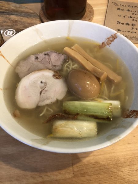 「ゆず塩ラーメン」@路地製麺の写真