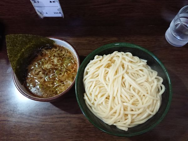 「あつもり並 ￥800(茹で上げ460g)ネギ増し」@麺舗十六の写真