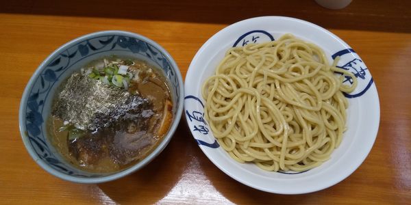 「つけめん」@自家製麺 福は内の写真
