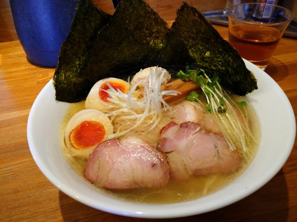 「特製塩そば(中細)」@麺処 いち林の写真