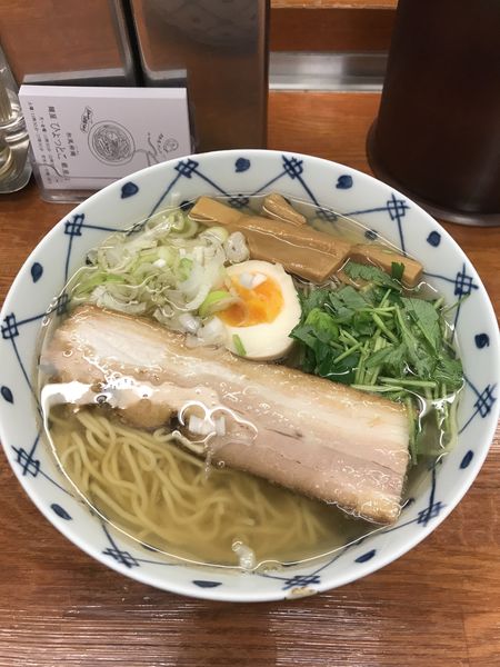 「和風柳麺670円」@麺屋ひょっとこの写真