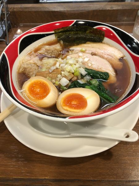 「N麺（醤油）」@らー麺 Nの写真