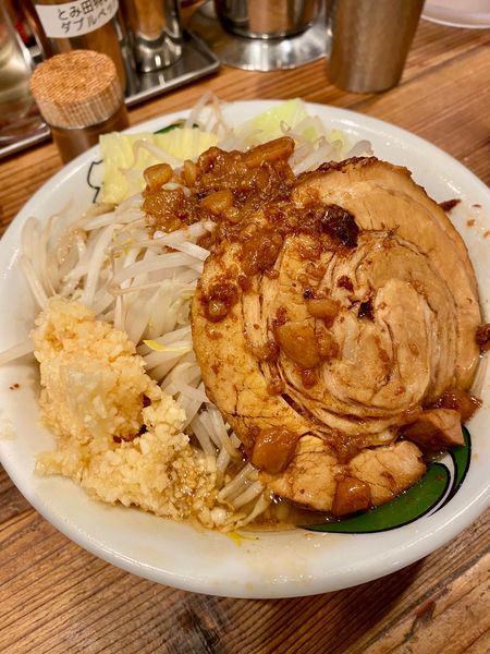 「雷そば」@雷 千葉駅前店の写真