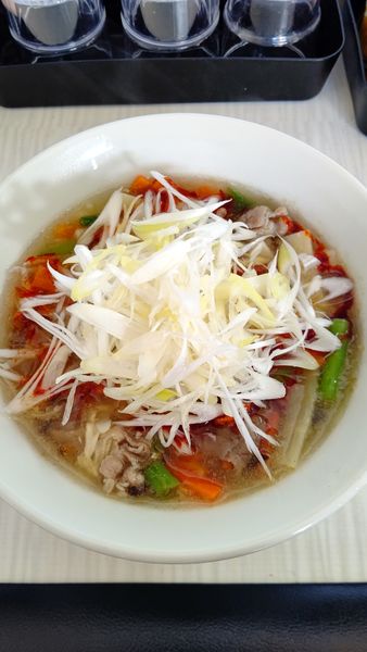 「酸辣湯麺　1000円」@拉麺 しのざきの写真