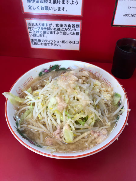 「小ラーメン(ニンニク、アブラ) 780円」@ラーメン二郎 京急川崎店の写真