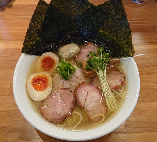 「特製塩そば」@麺処 いち林の写真