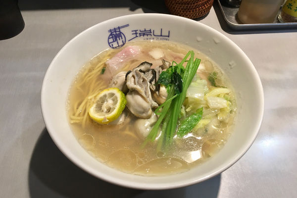 「【限定】牡蠣潮蕎麦 900円」@中華蕎麦 瑞山（ZUIZAN）の写真