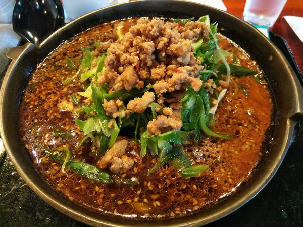 「【限定】極上葱味噌らーめん」@麺屋 蔵人 茅野本店の写真