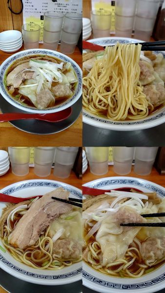 「限定『鯛と昆布と鰹のトリプルスープ ワンタン麺(醤油)]』」@栃木中華そば 神志の写真