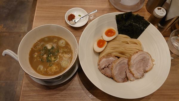 「特製豚骨魚介つけ」@麺処 ほん田 秋葉原本店の写真