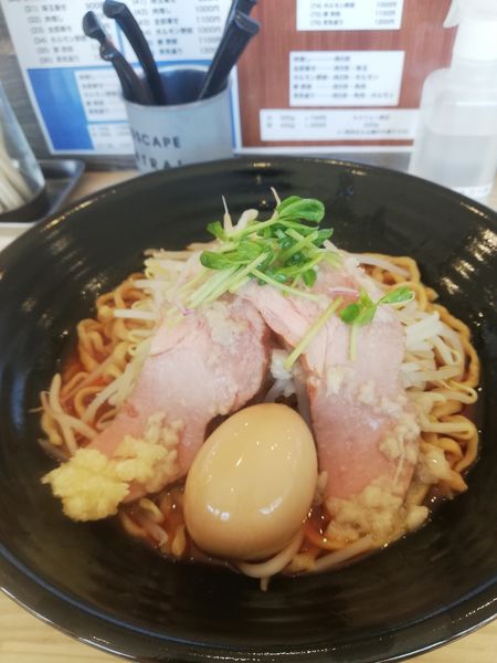 「旨辛ガッツリらぁ麺＋玉子　特盛」@ガッツリらぁ麺 ゆら吉の写真
