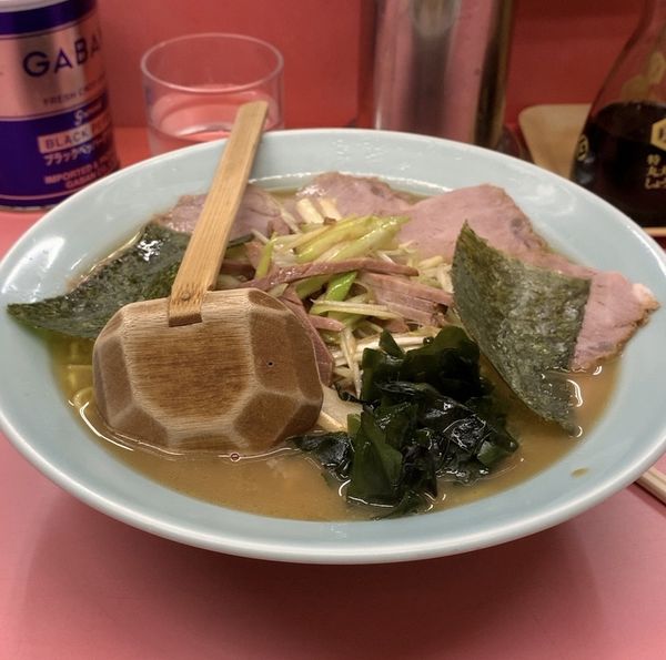 「ネギチャーシューメン」@ラーメンショップ 草刈店の写真