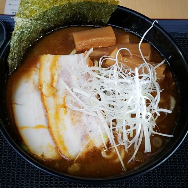 「濃厚魚介ラーメン（中盛）７９０円」@らーめん麺蔵の写真