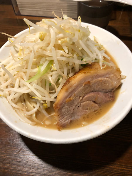 「ミニらーめん＋野菜増し」@ちばから 渋谷道玄坂店の写真