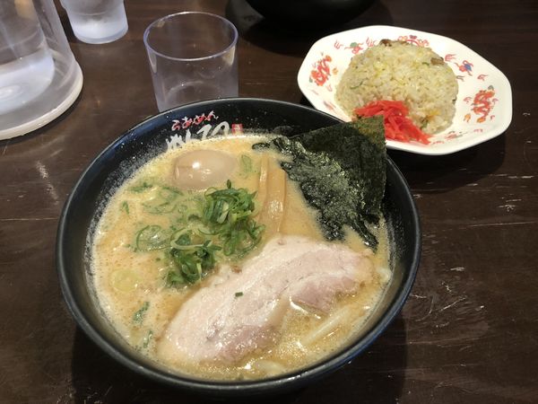 「味噌ラーメン」@らあめん がんてつ 札幌駅西口店の写真